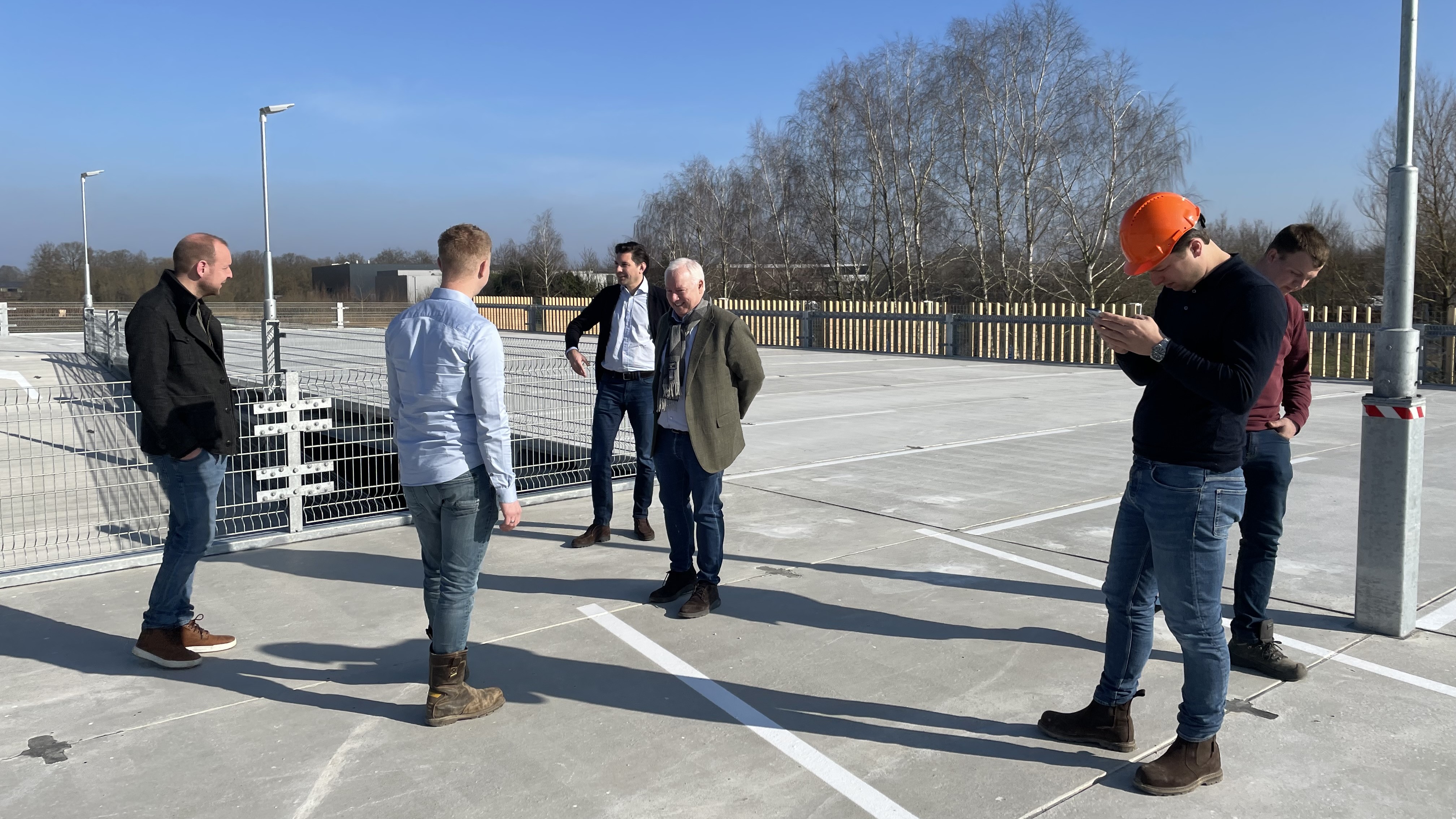 Toekomstbestendig parkeerdek voor Swietelsky Rail Benelux in Oisterwijk