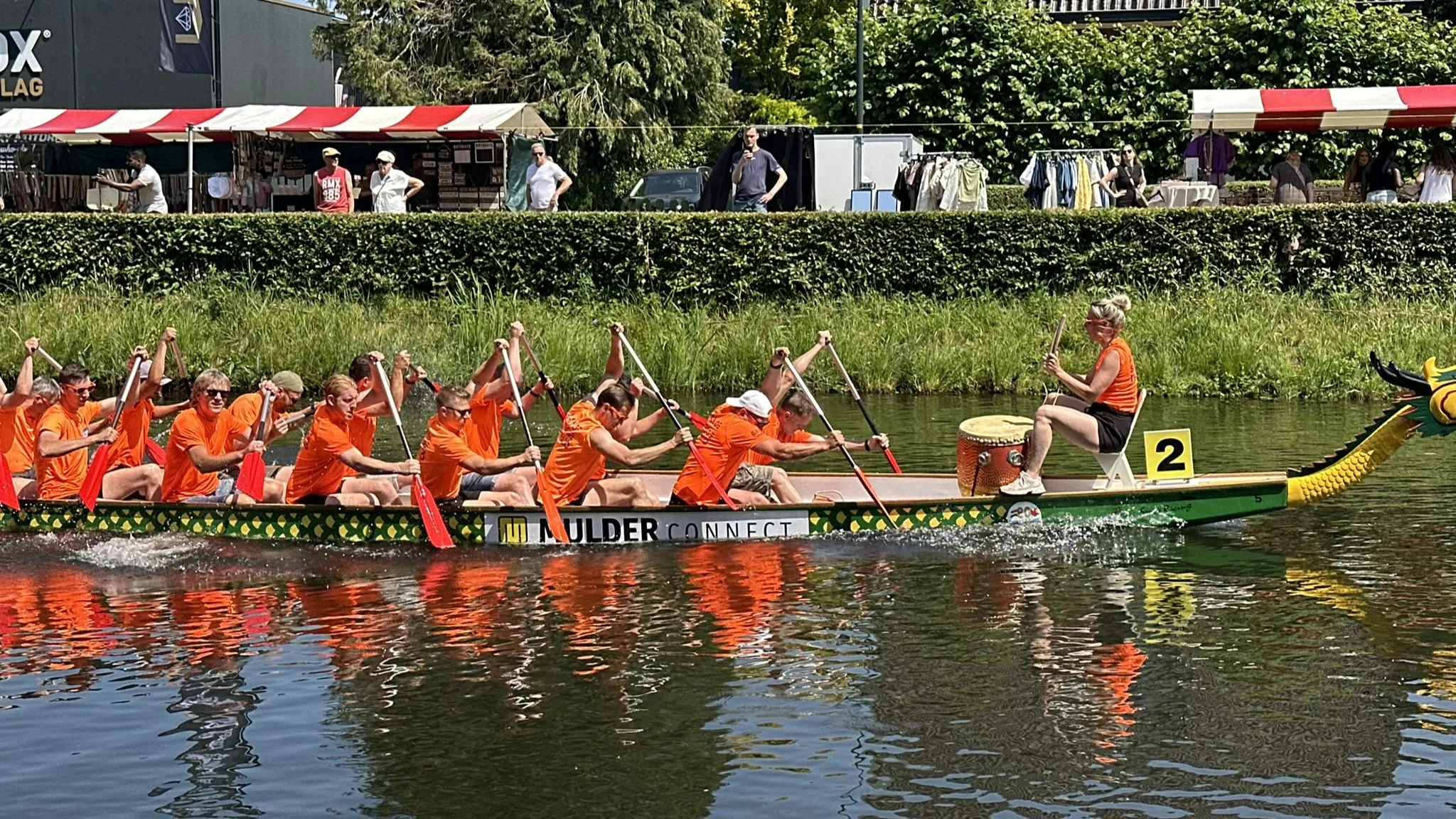 Onze deelname aan de Drakenbootrace in Apeldoorn 2025