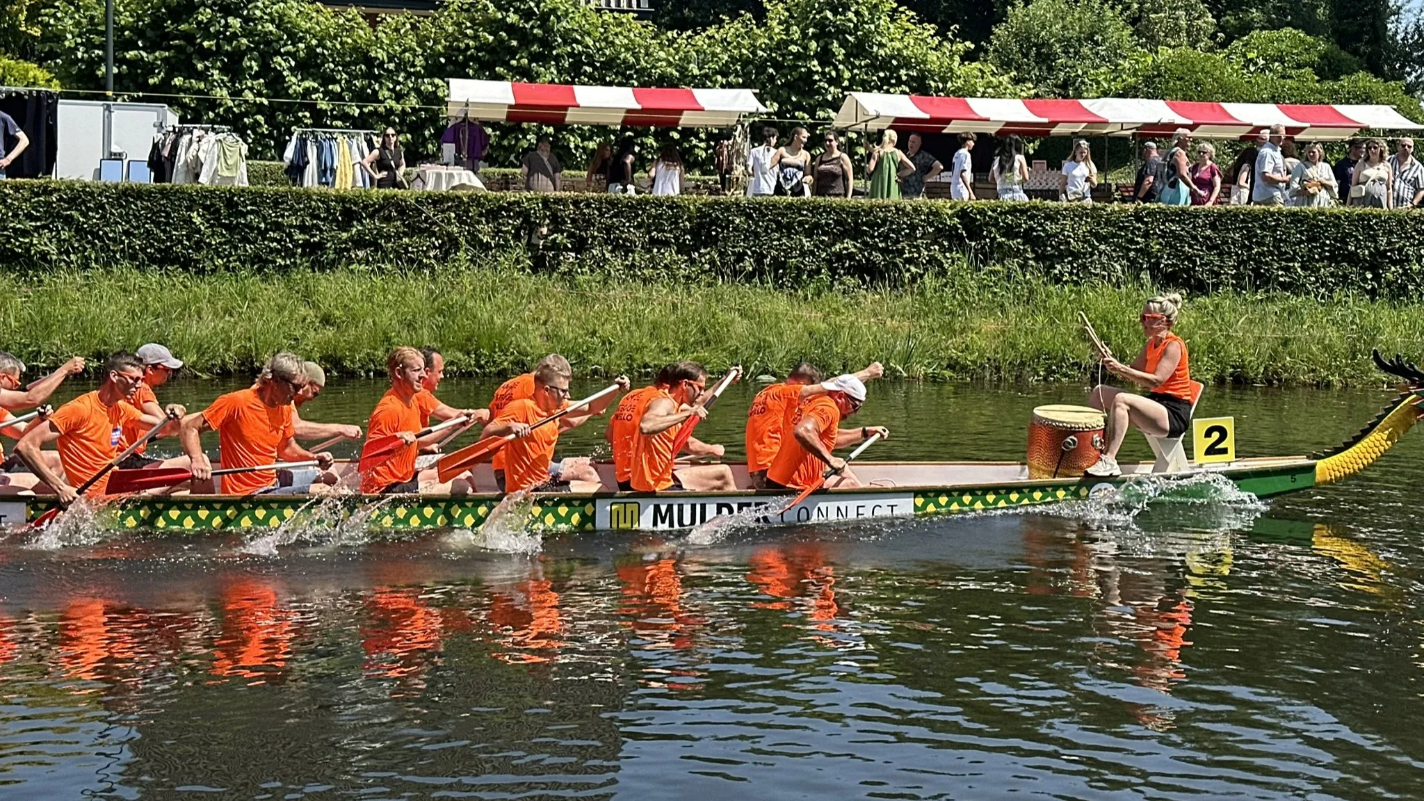 Onze deelname aan de Drakenbootrace in Apeldoorn 2025
