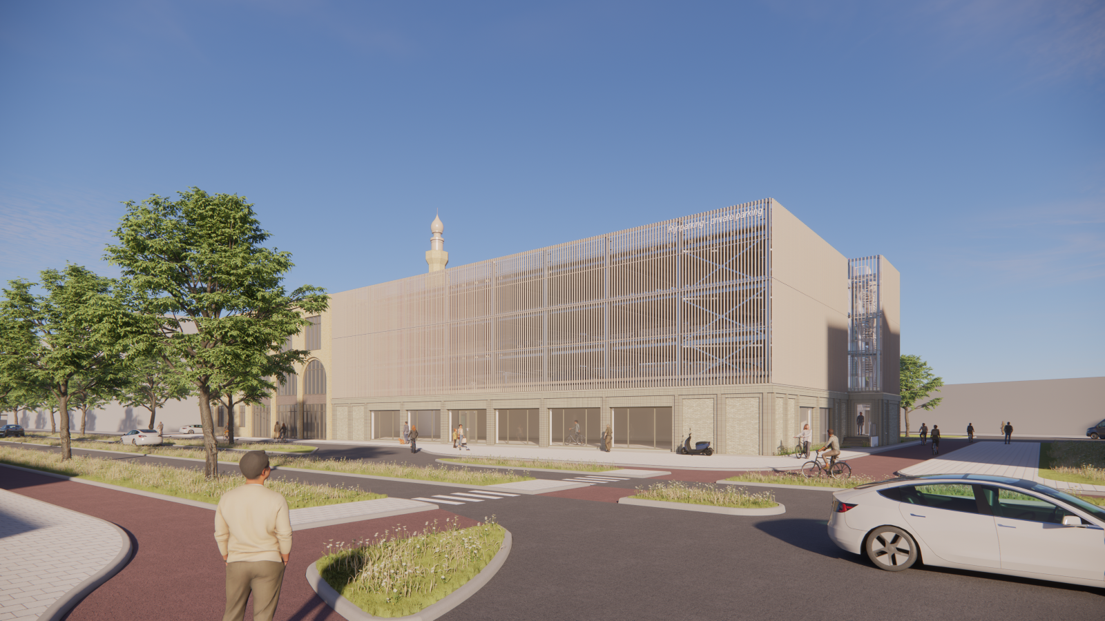 Aannemingsovereenkomst getekend voor parkeerhub Rijnparking in Arnhem