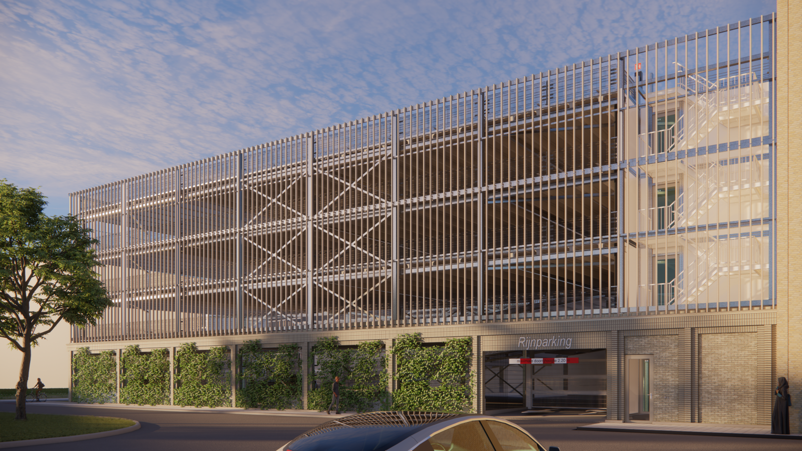 Aannemingsovereenkomst getekend voor parkeerhub Rijnparking in Arnhem
