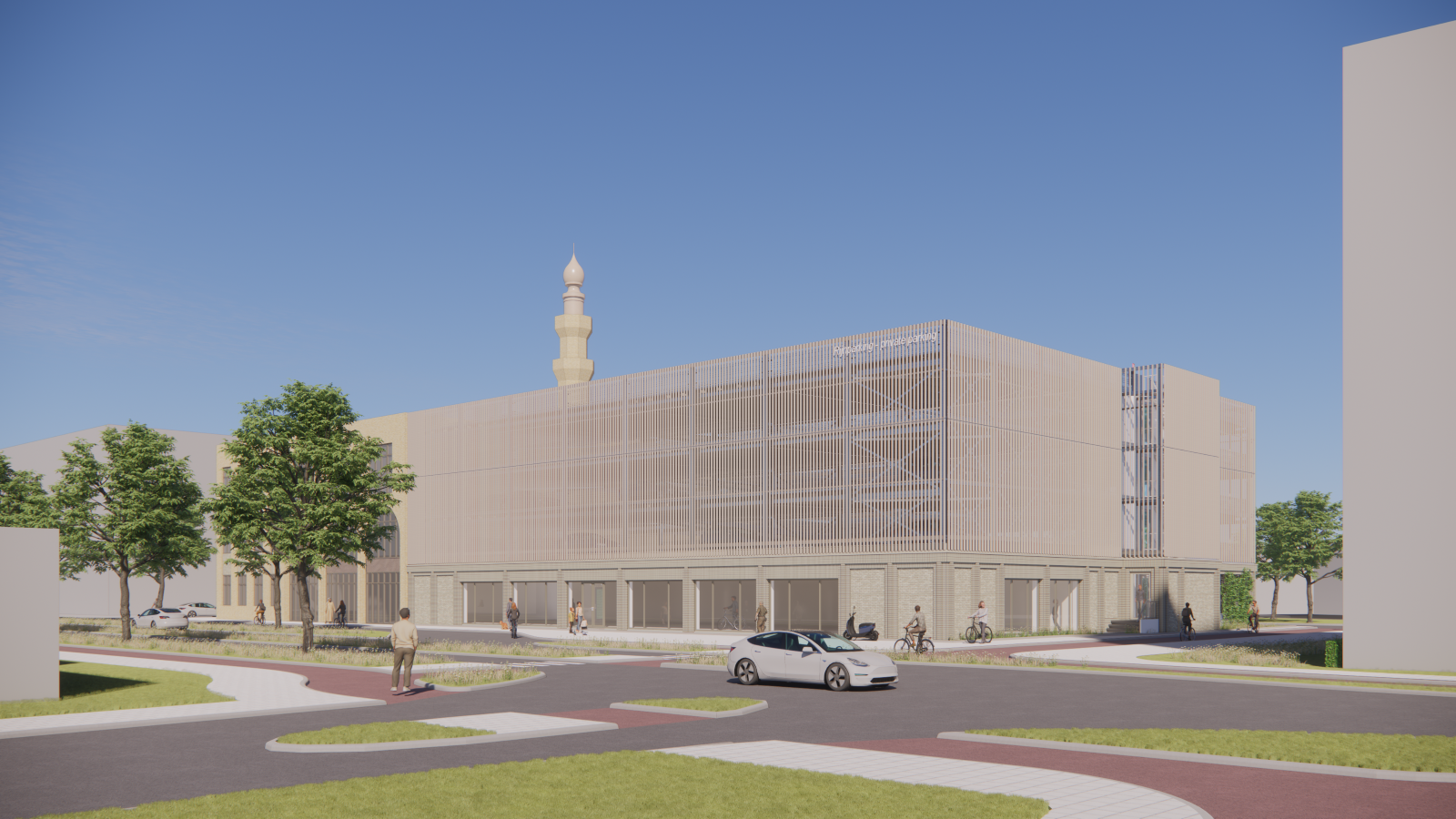 Aannemingsovereenkomst getekend voor parkeerhub Rijnparking in Arnhem