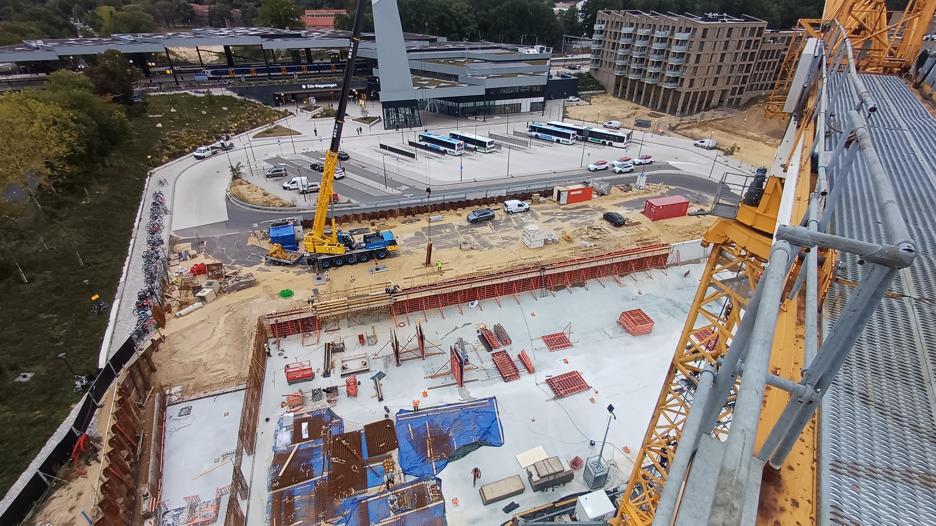 Projectupdate P+R Parkeergarage Station Ede-Wageningen