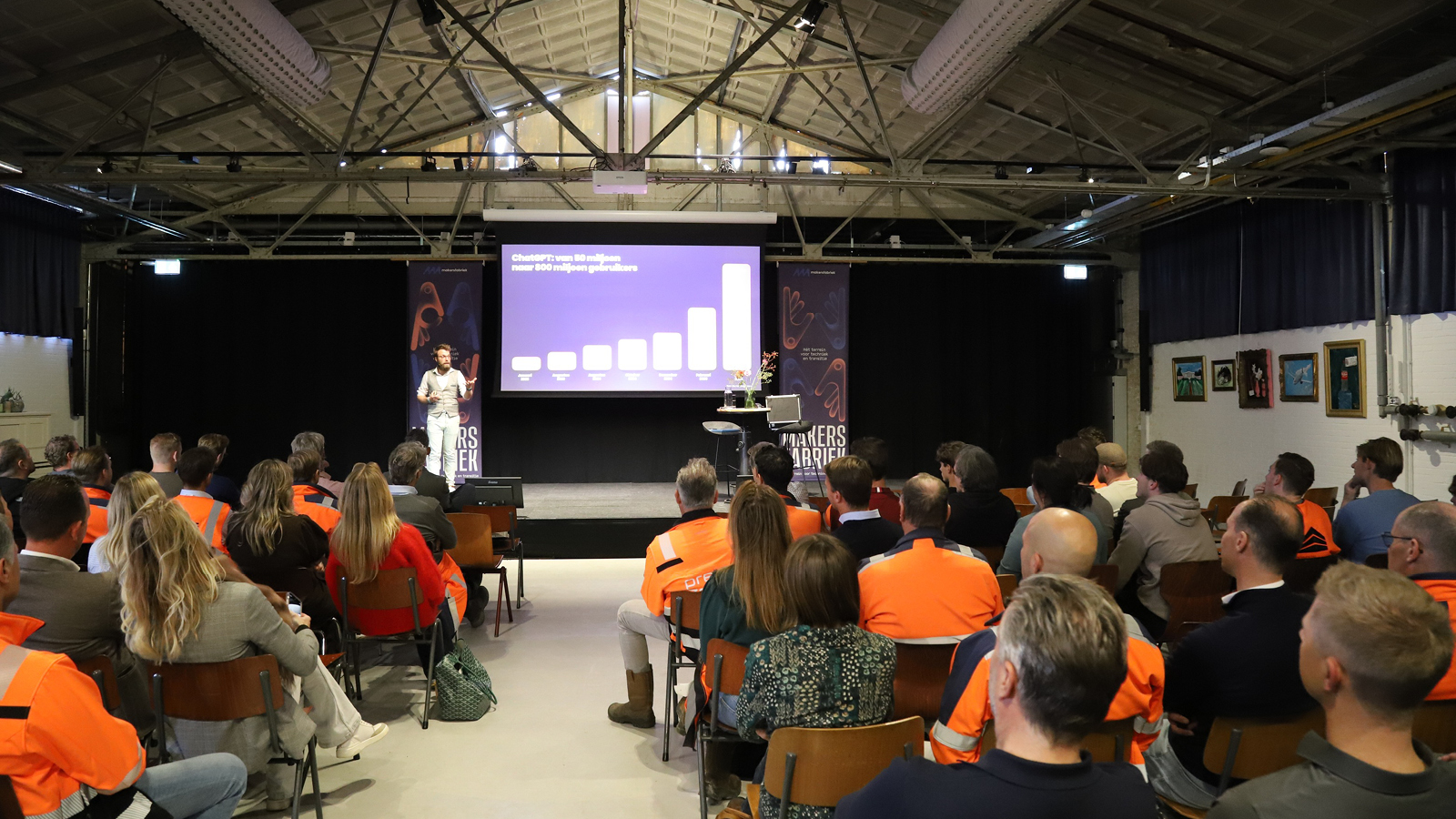 Inspirerende bijeenkomst bij de Makersfabriek in Zwolle