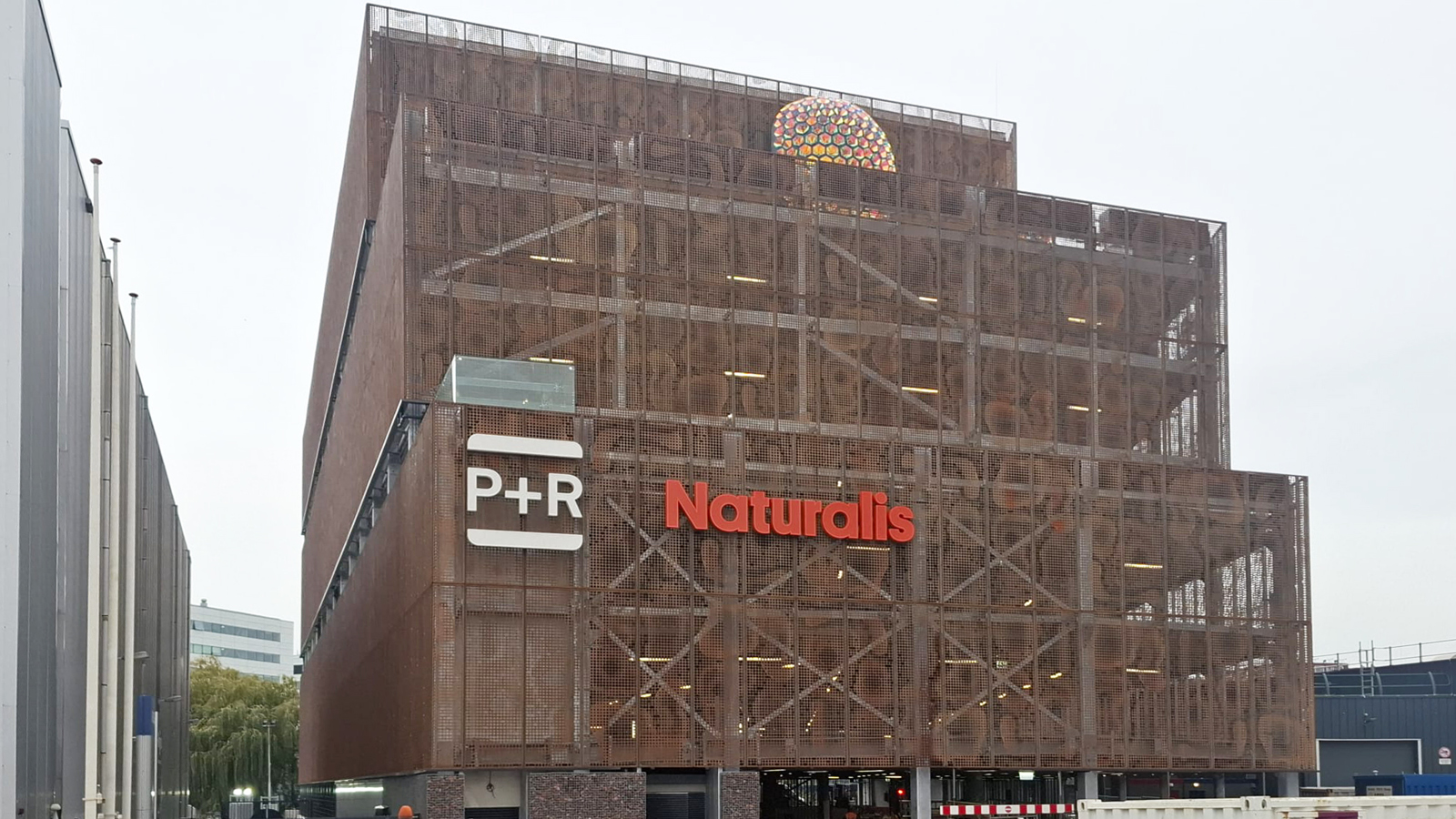 Parkeergarage Naturalis Leiden nadert oplevering