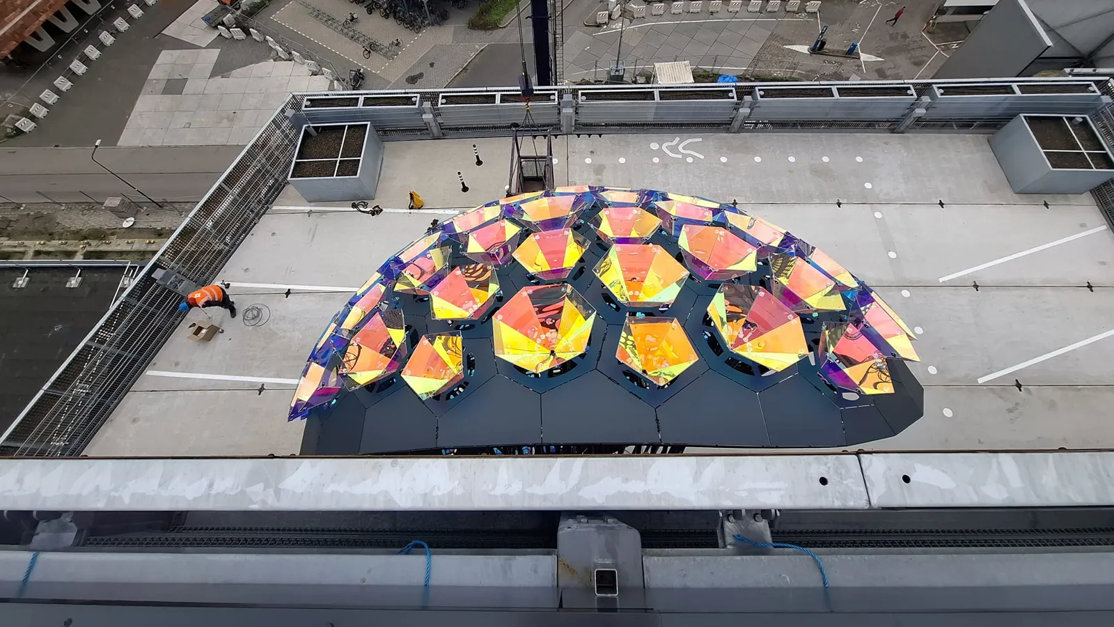 Parkeergarage Naturalis Leiden nadert oplevering