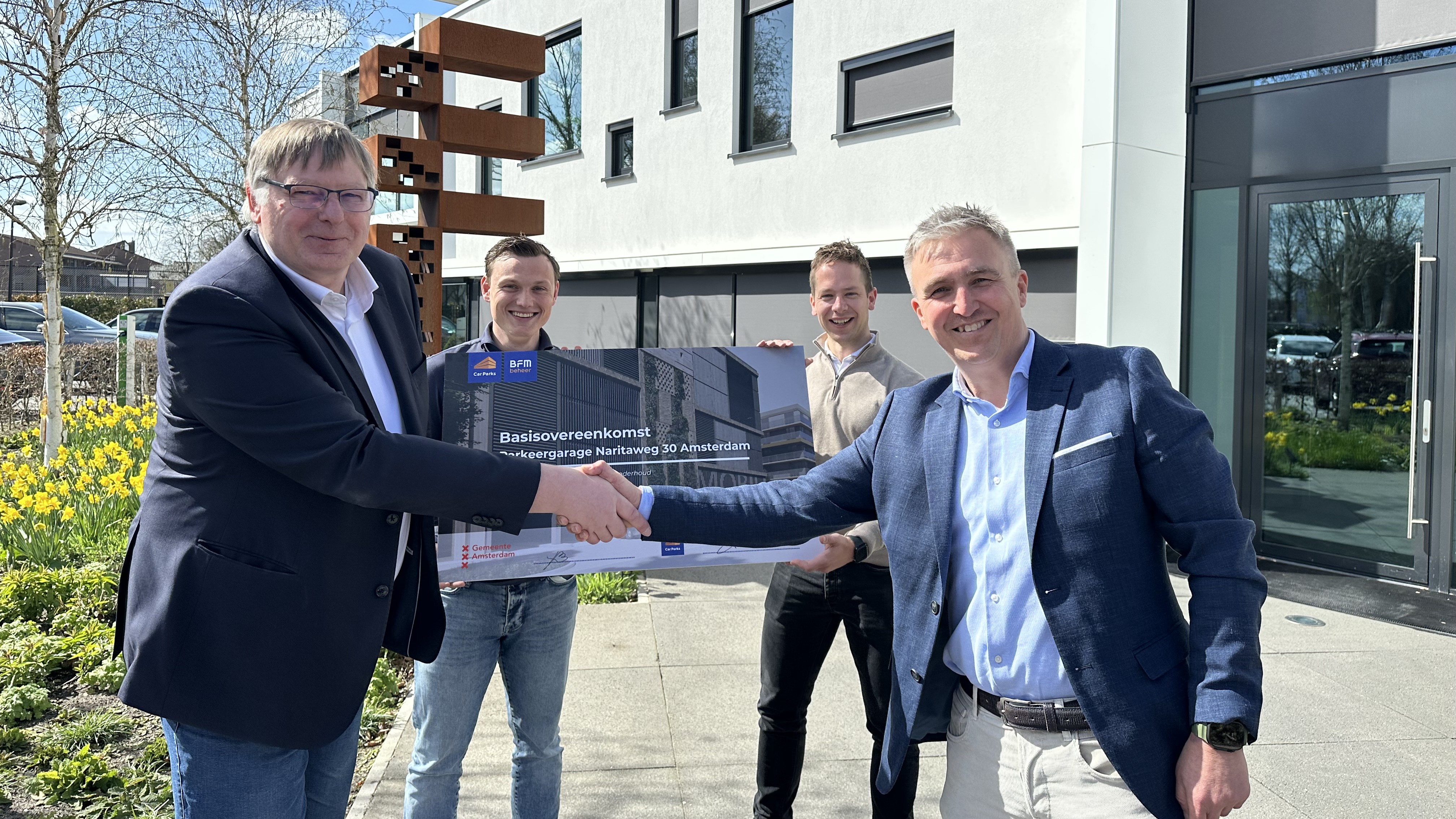 Wij realiseren nieuwe parkeergarage met E-mobility Hub aan Naritaweg in Amsterdam