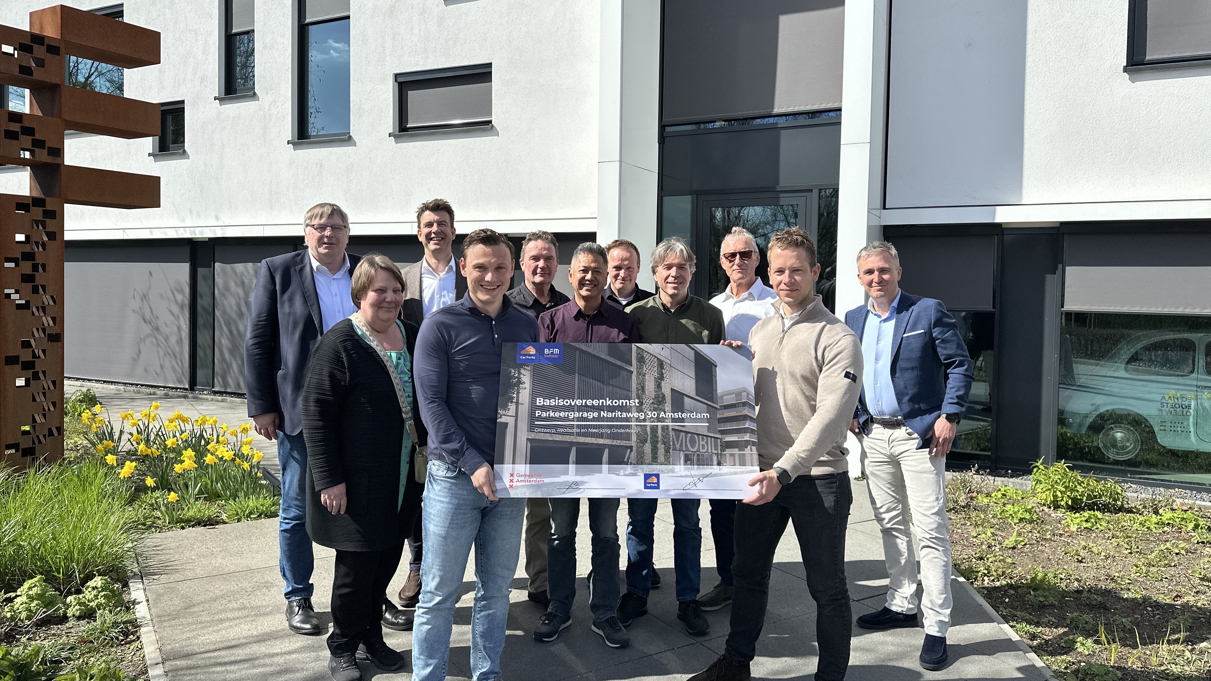 Wij realiseren nieuwe parkeergarage met E-mobility Hub aan Naritaweg in Amsterdam