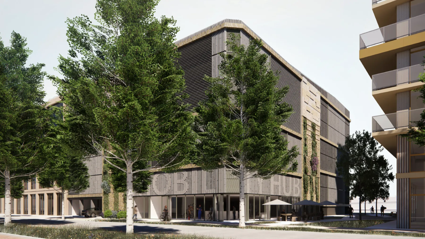 Wij realiseren nieuwe parkeergarage met E-mobility Hub aan Naritaweg in Amsterdam