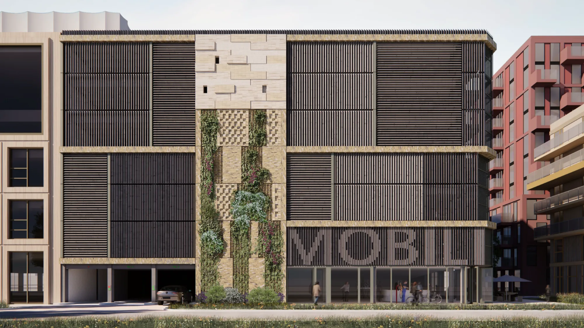 Wij realiseren nieuwe parkeergarage met E-mobility Hub aan Naritaweg in Amsterdam