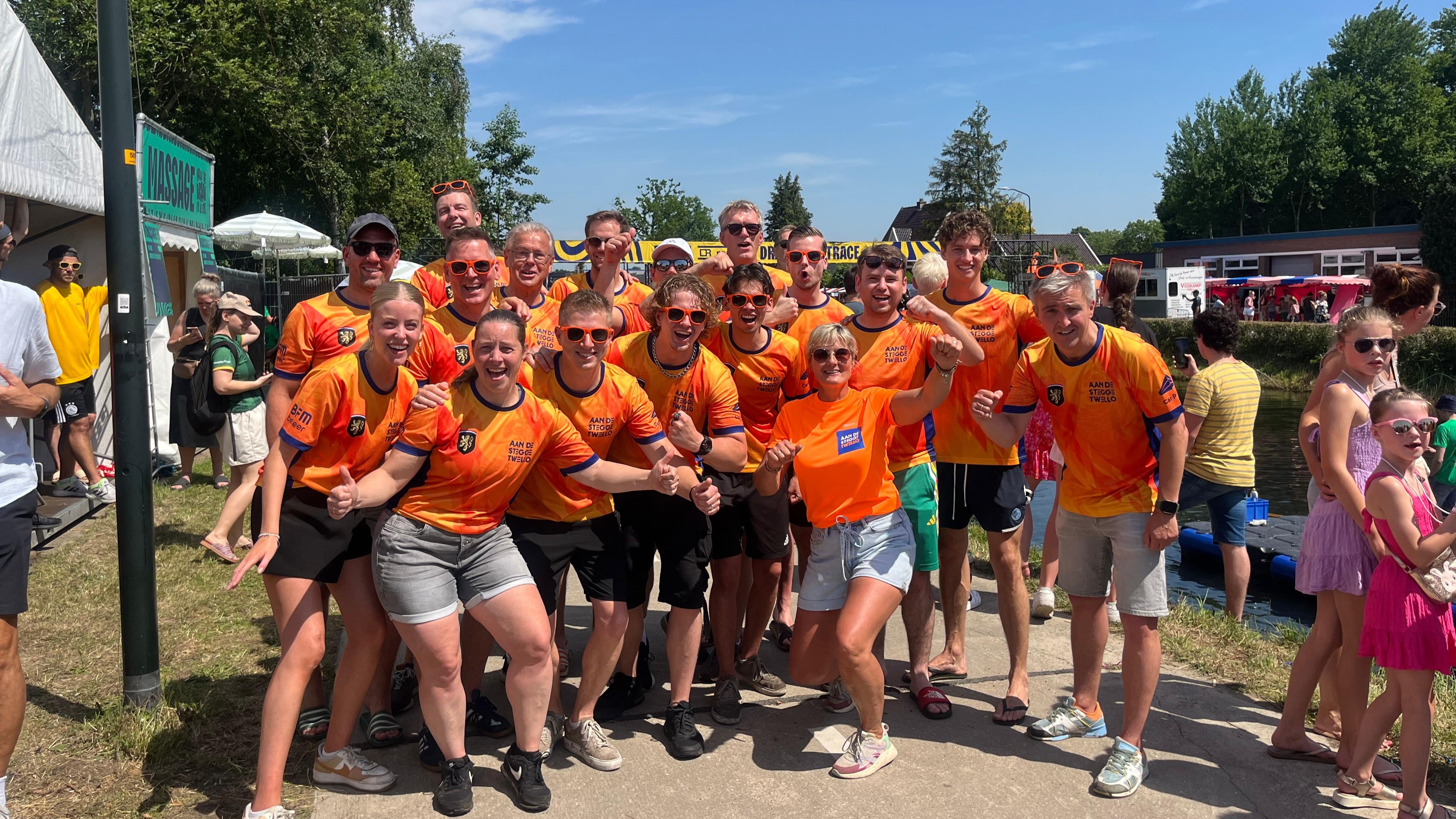 Een prachtige tweede plaats tijdens de Drakenbootrace in Apeldoorn