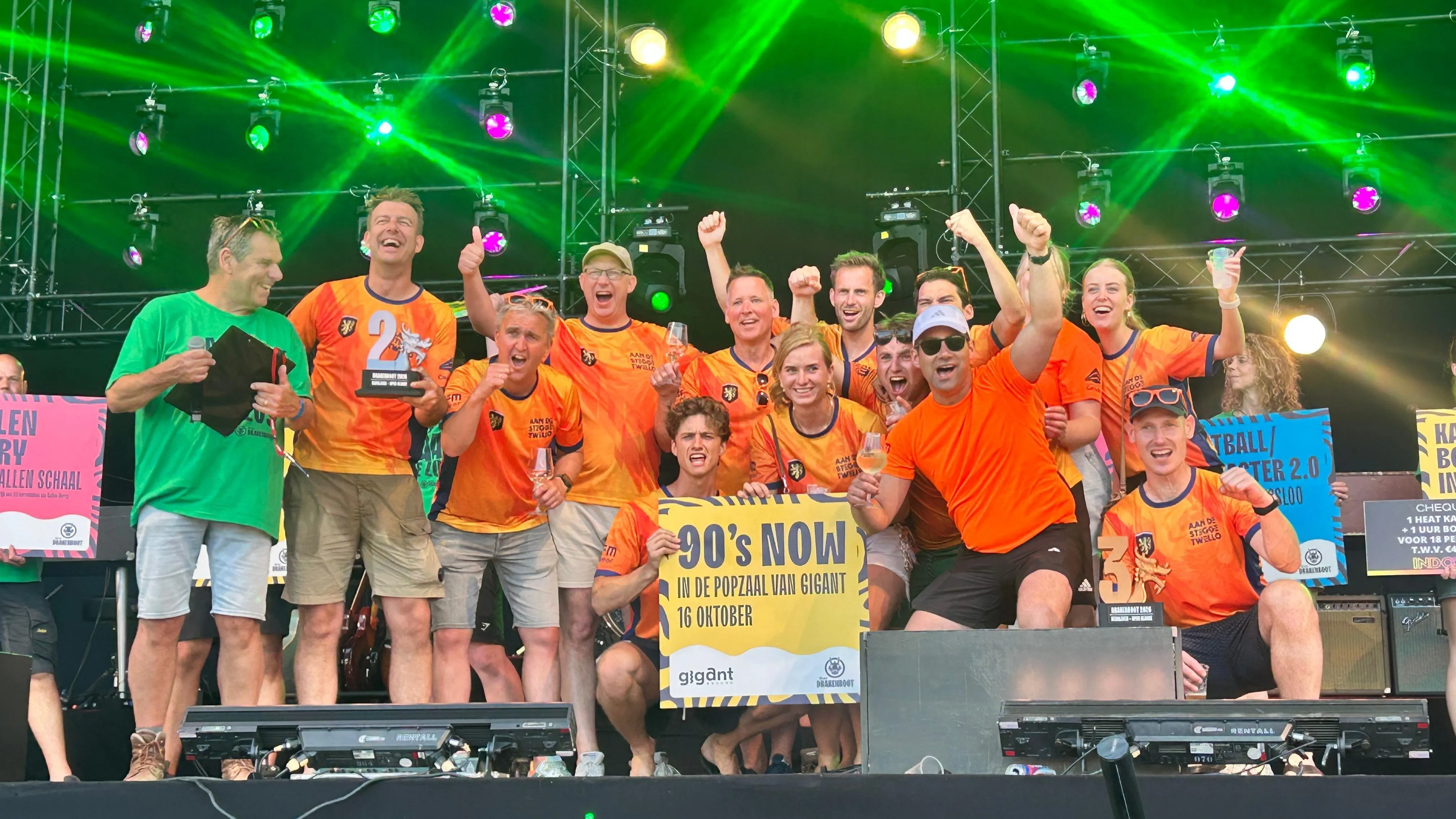 Een prachtige tweede plaats tijdens de Drakenbootrace in Apeldoorn