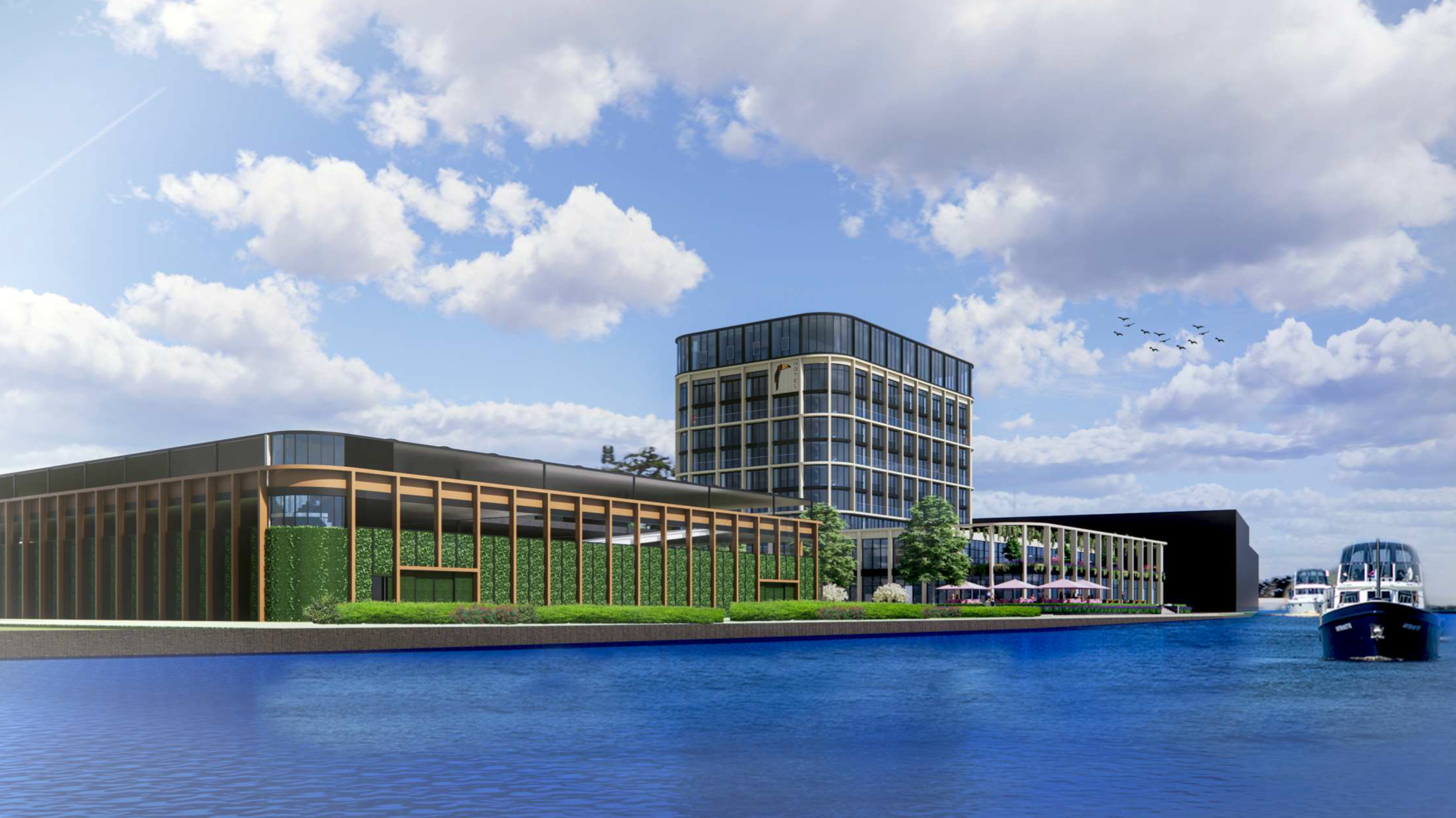 Wij realiseren de parkeergarage voor Van der Valk Hotel Oegstgeest