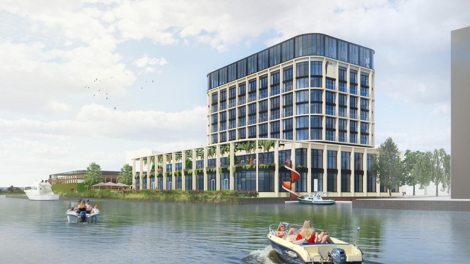 Wij realiseren de parkeergarage voor Van der Valk Hotel Oegstgeest