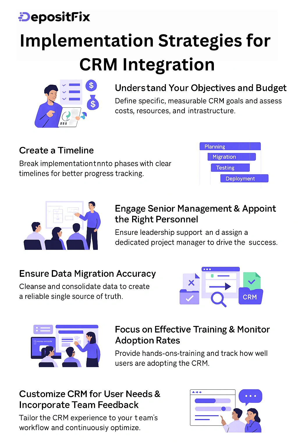 implementation strategies for crm integration