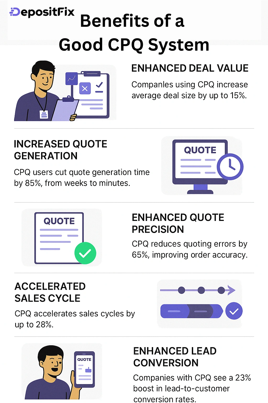 benefits of a good cpq system