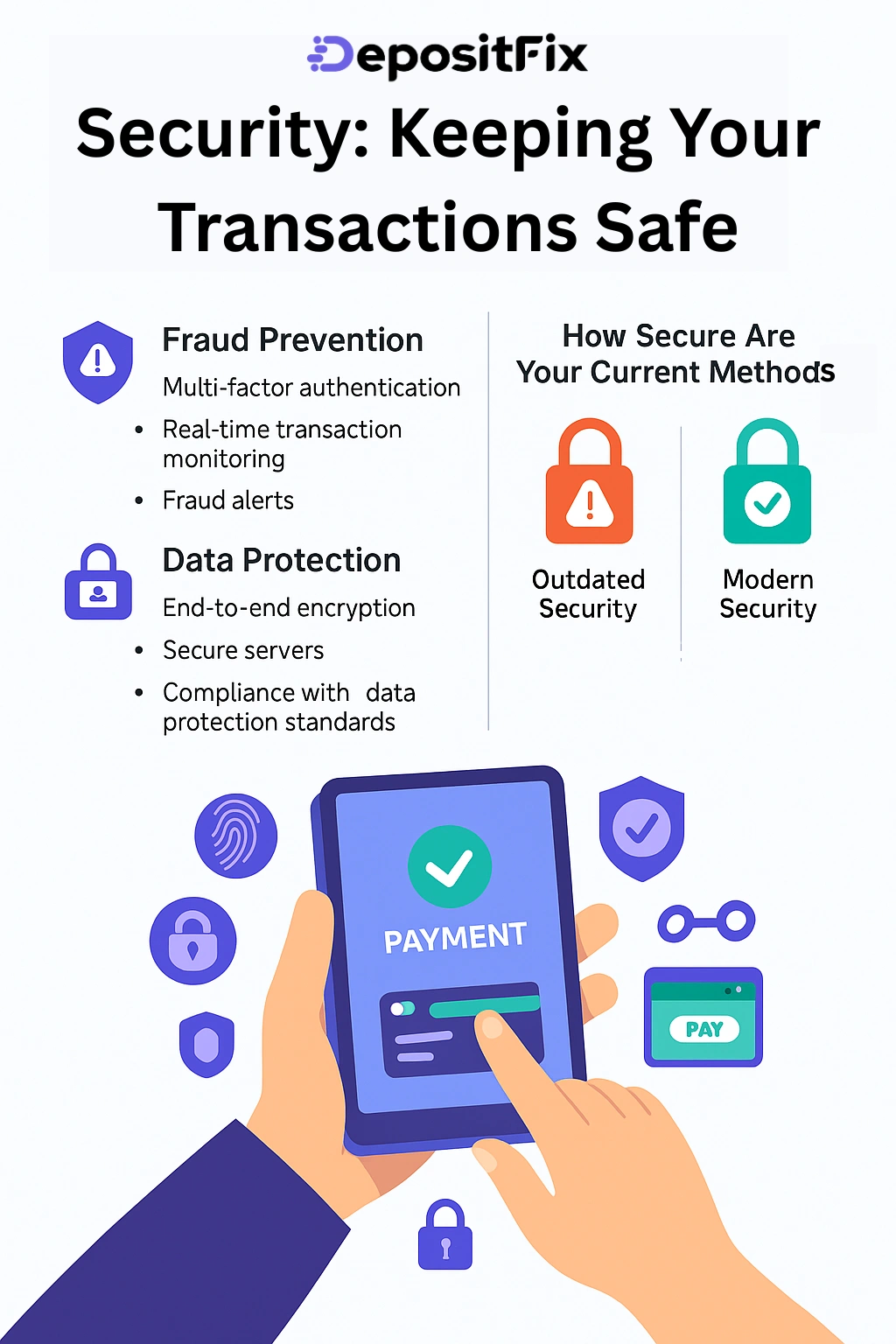 keeping your transactions safe and secure