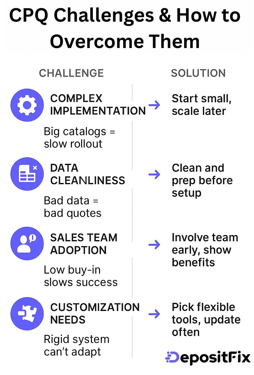cpq challenges and how to overcome them