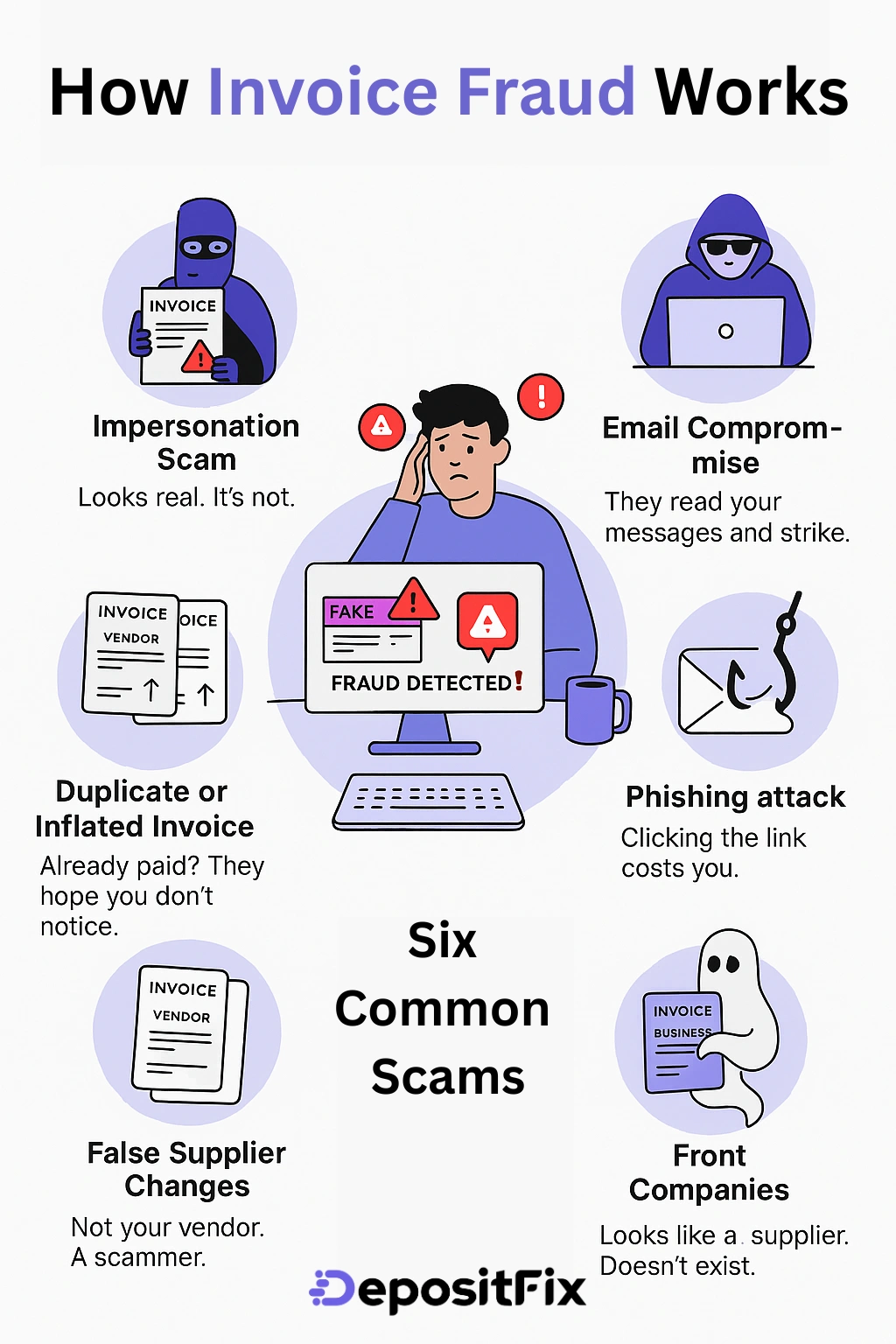 how invoice fraud works