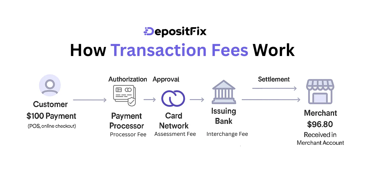 how transaction fees work