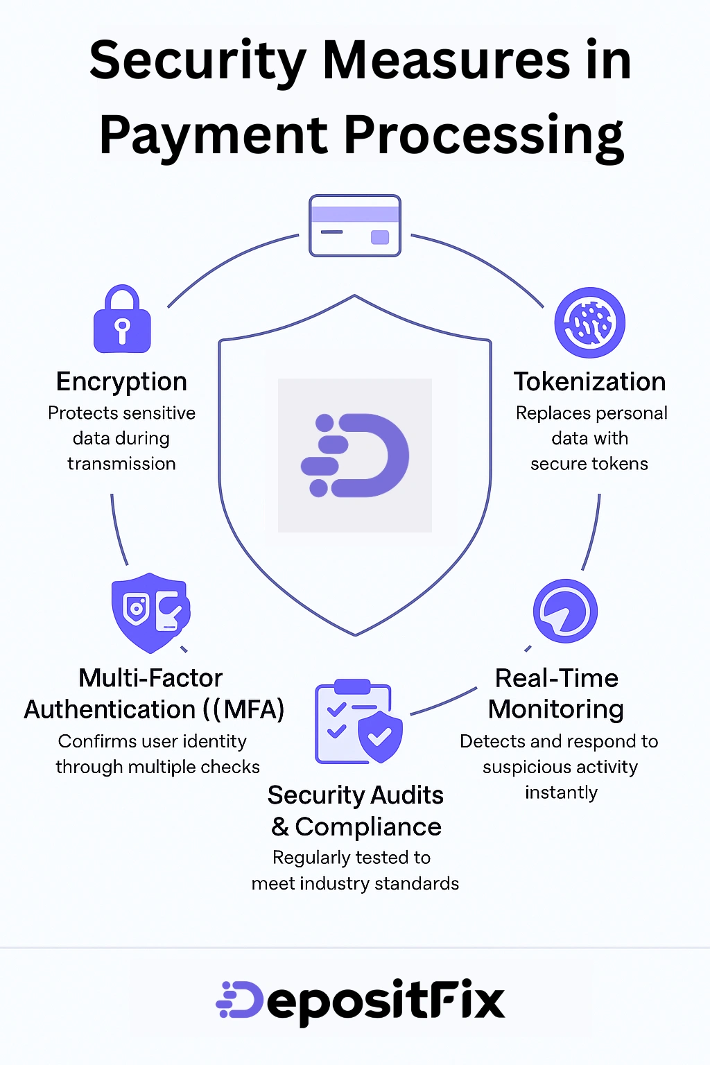 depositfix security measures in payment processing