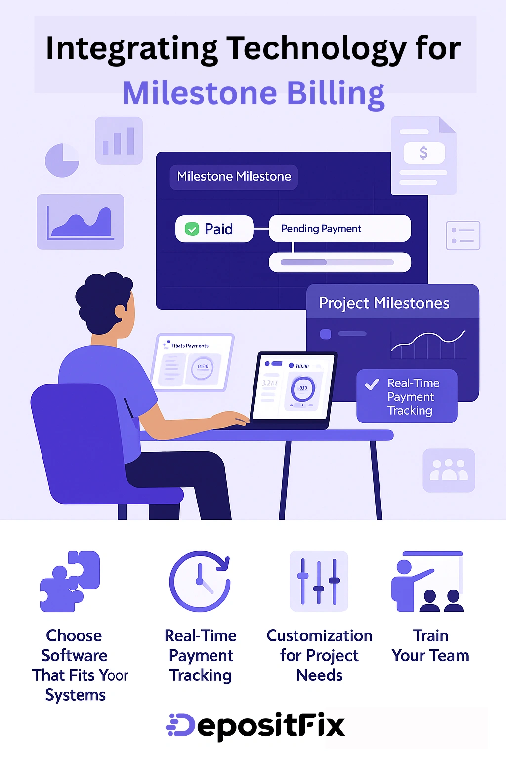 integrating technology for milestone billing