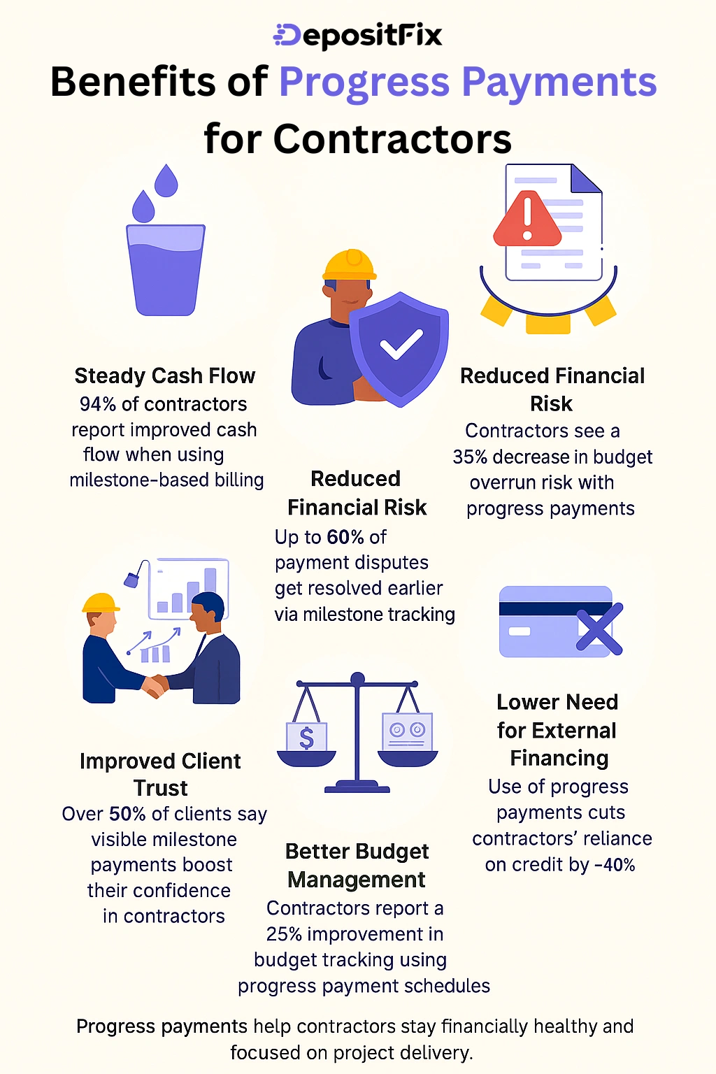 benefits of progress payments for contractors