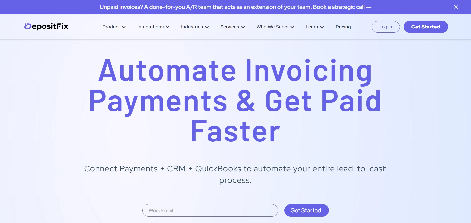 Depositfix and quickbooks integration the best roofing crm software