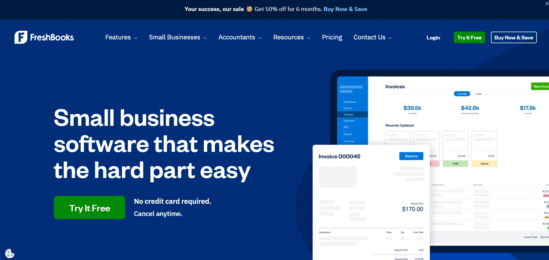 Freshbooks cloud-based billing and accounting tool and quote to invoice software