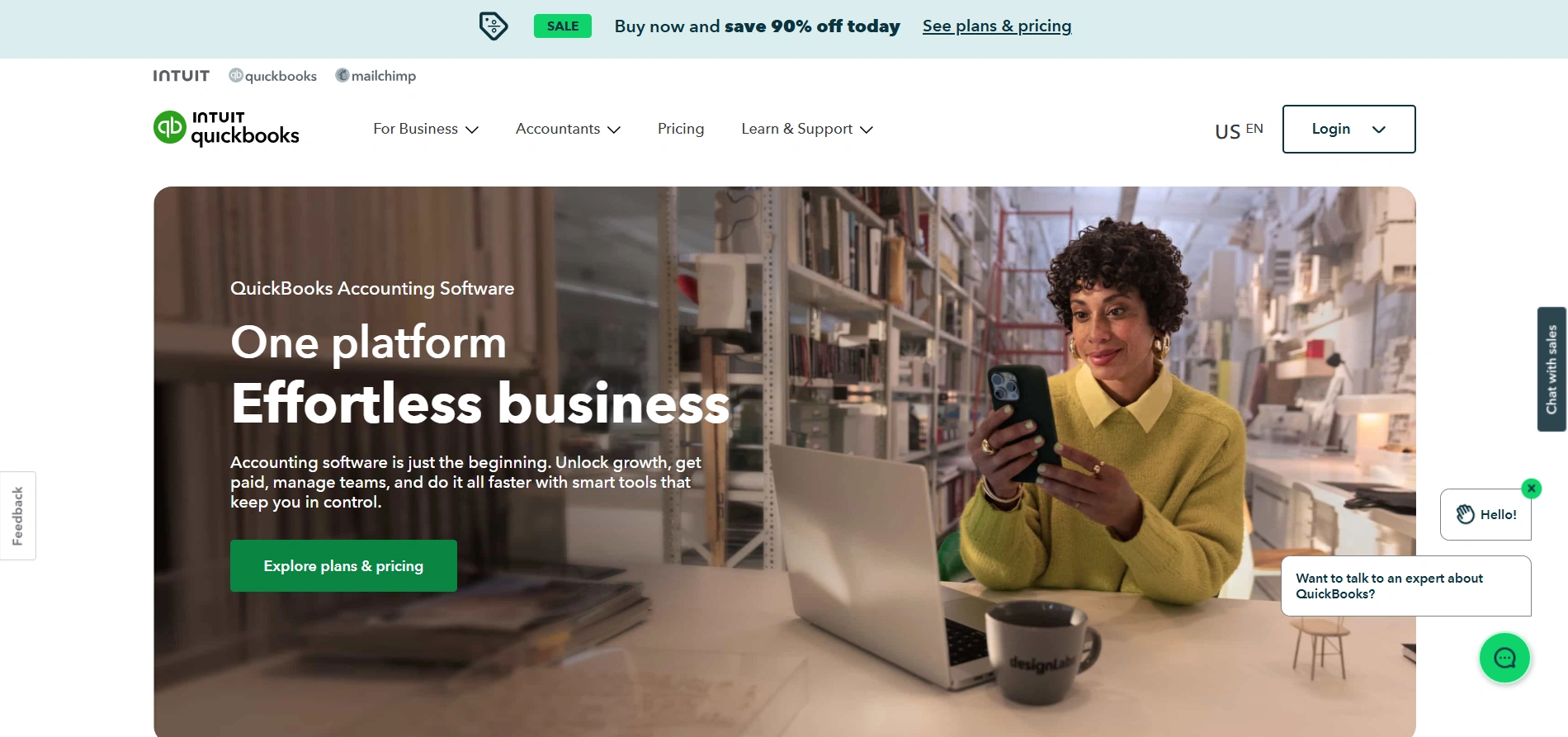 Quickbooks accounting software with invoice reconciliation capabilities