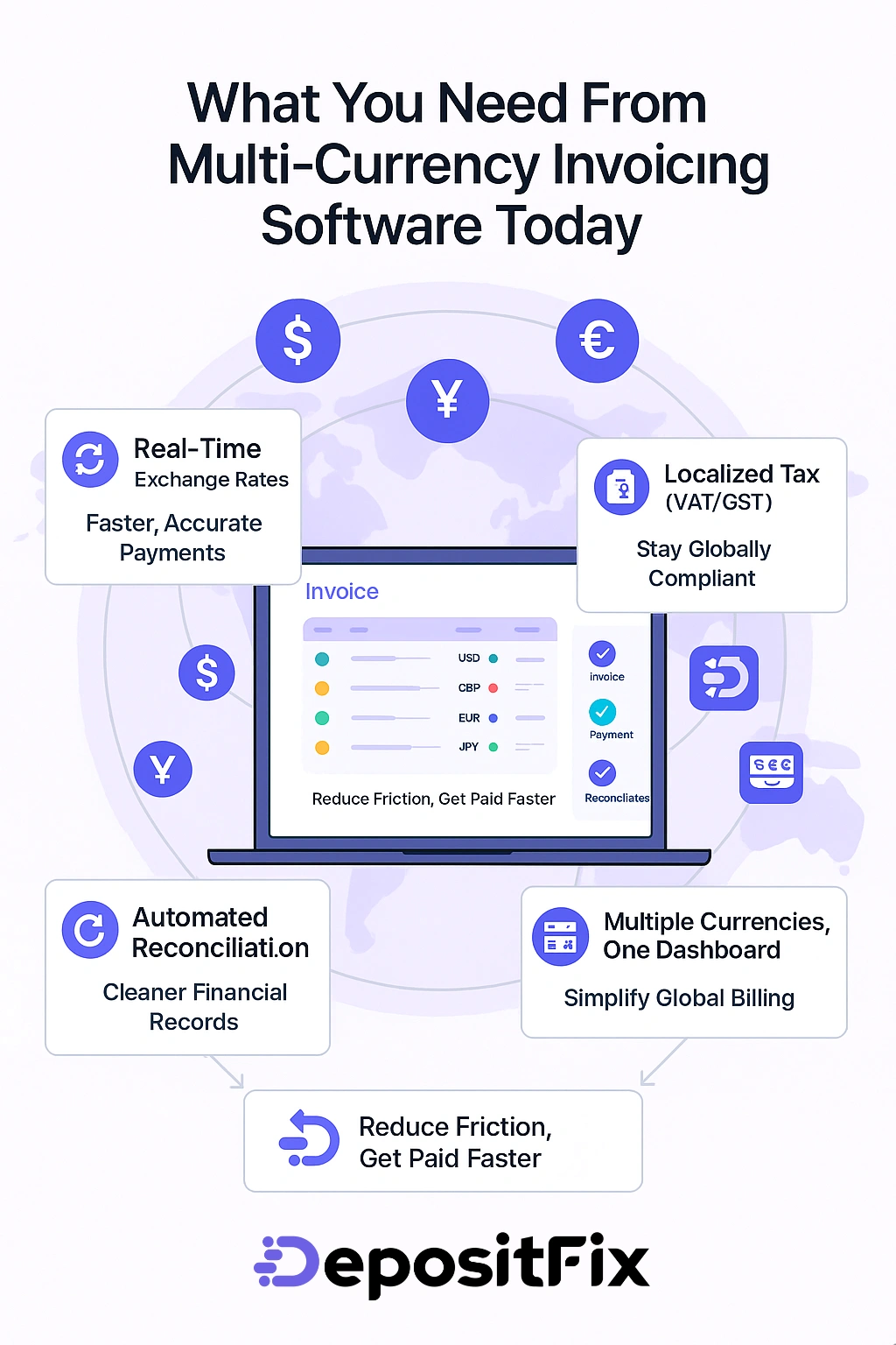 what you need from multi currency invoicing software