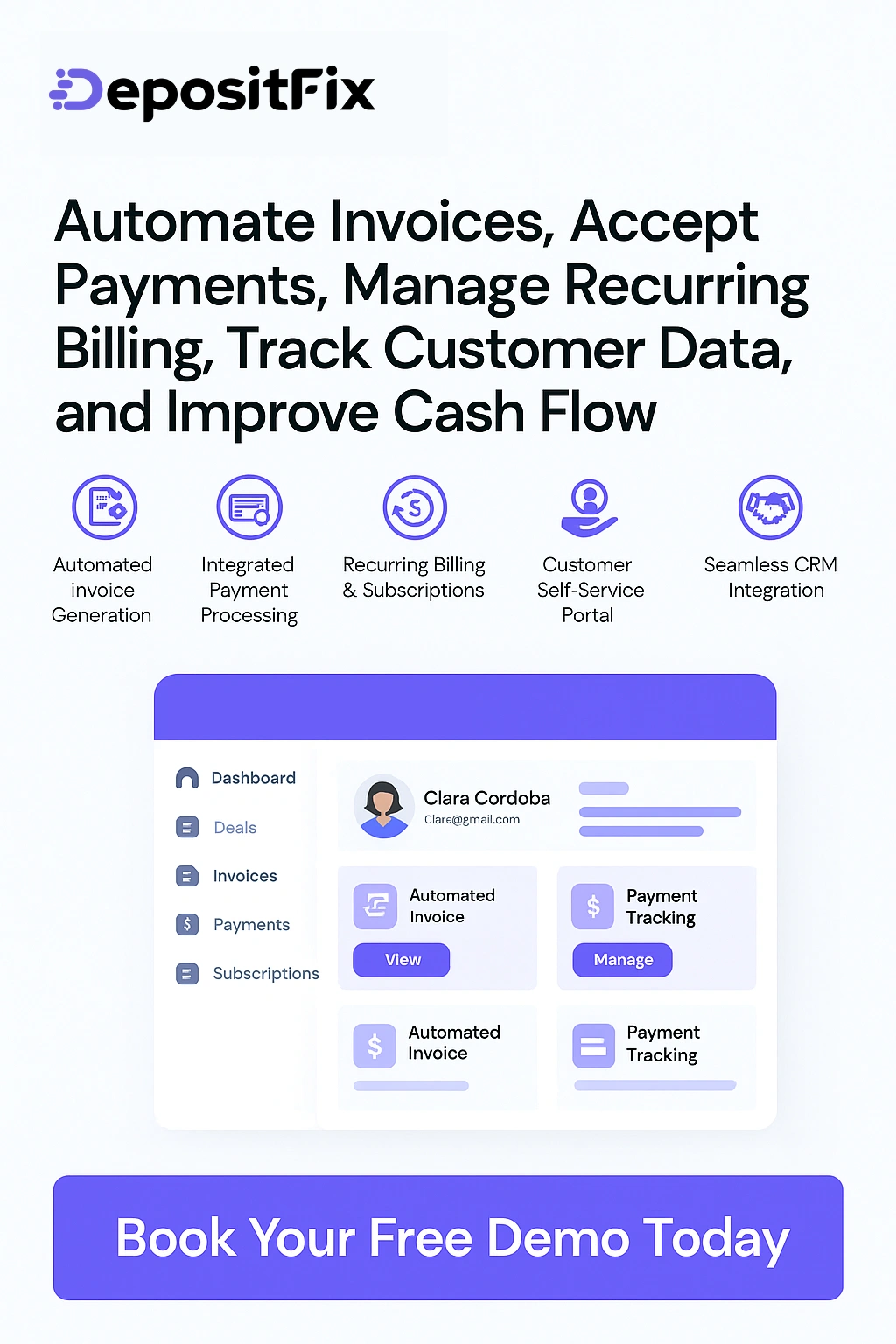 optimize payments and customer data with depositfix