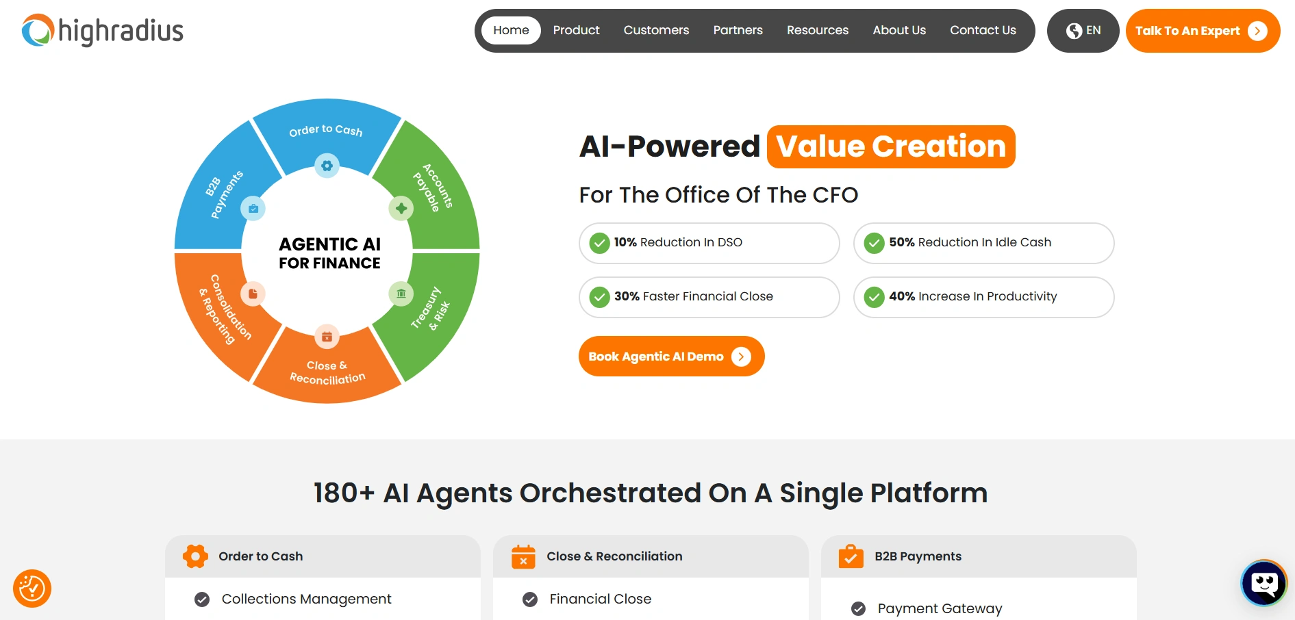 Highradius ai powered invoice to cash automation platform