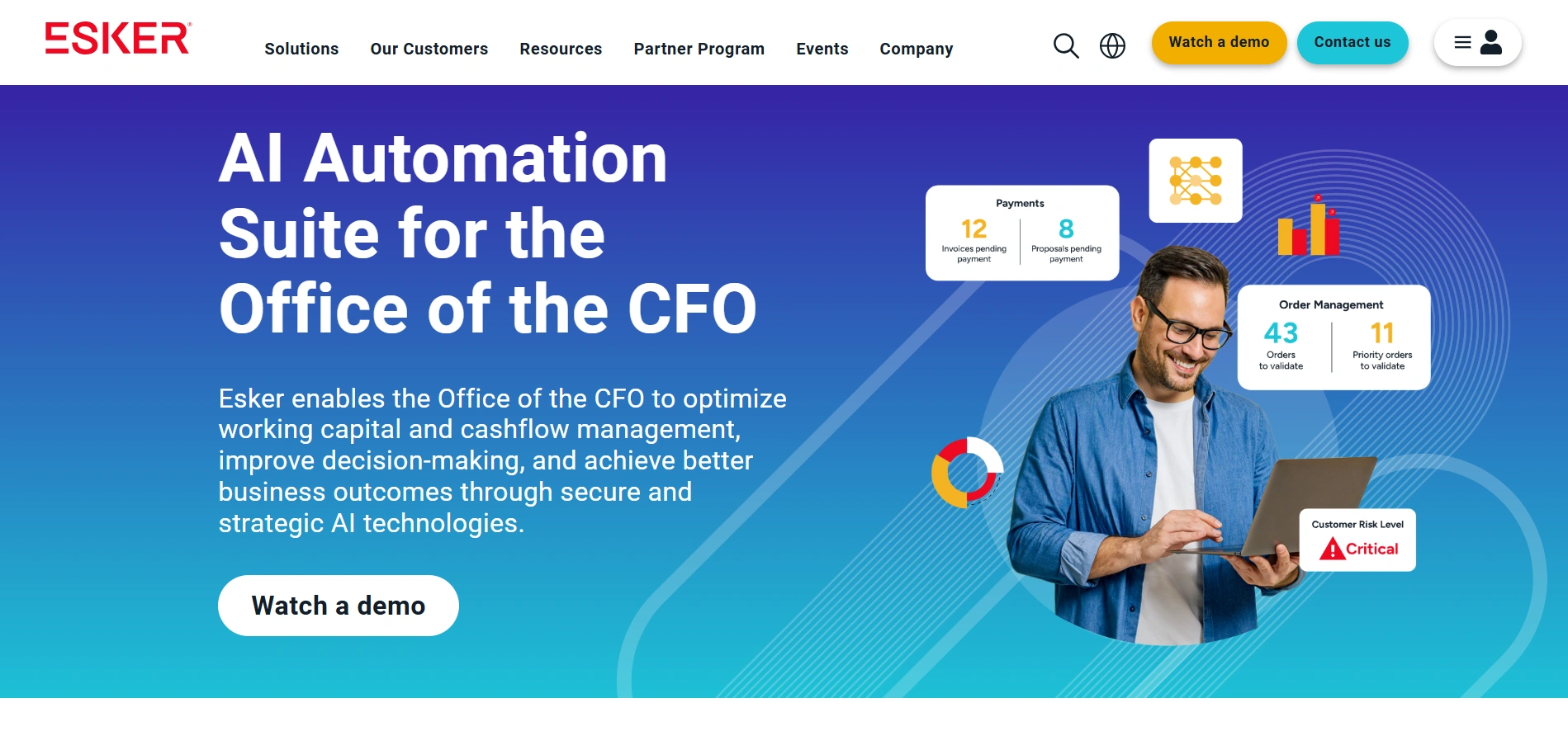 Esker Accounts Receivable automation software