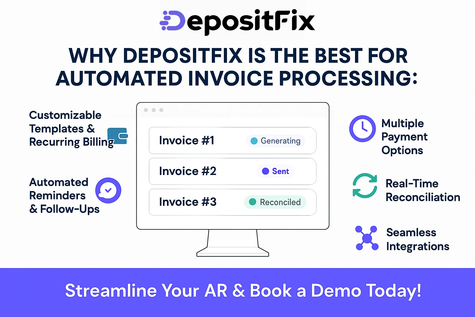 why depositfix is the best for automated invoice processing