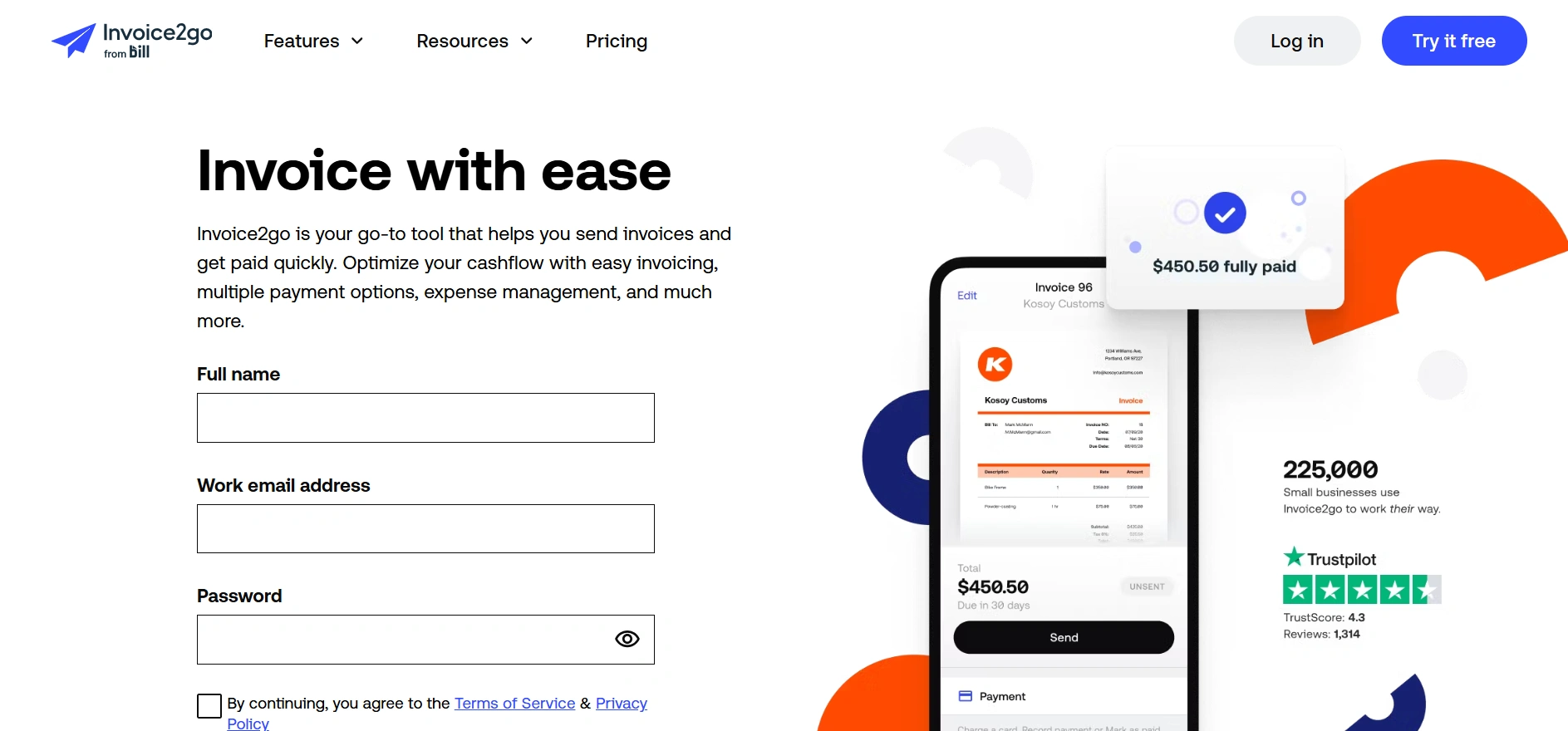 Invoice2go popular invoicing tool for freelancers and contractors