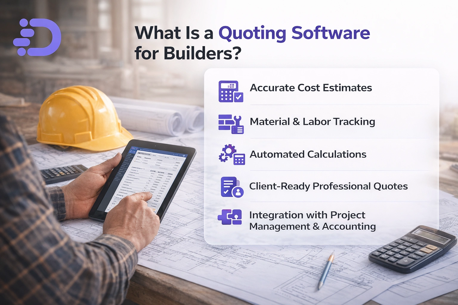 what is a quoting software for builders