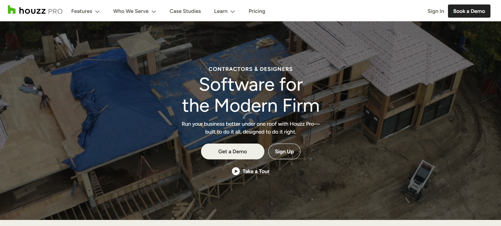 Houzz pro all‑in‑one business software for builders and remodelers