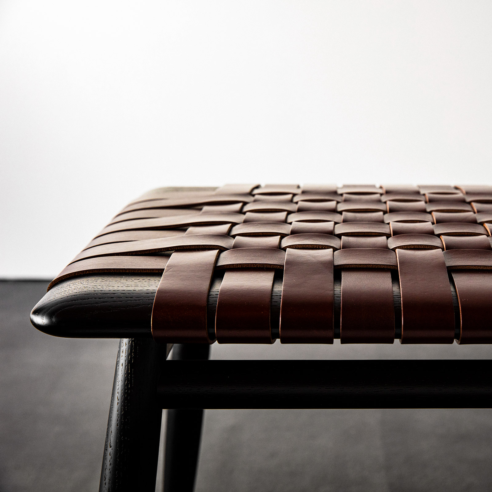 Detail of MO Bridge Stool by Ritzwell