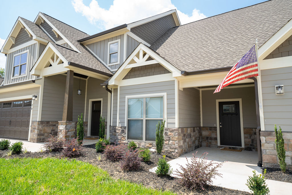 Exterior of Lake Villa Townhome