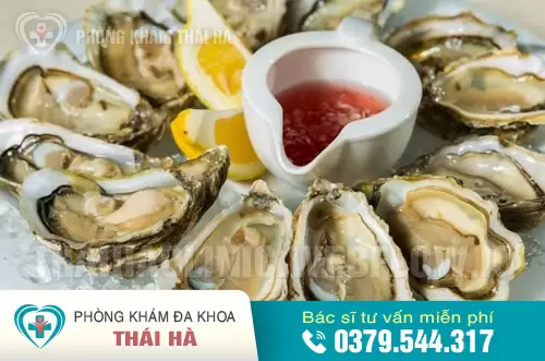 hàu biển giàu kẽm tốt cho tinh trùng