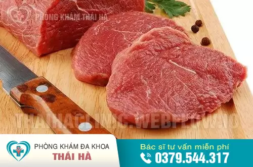 thịt bò chứa L-Carnitine tăng khả năng vận động tinh trùng