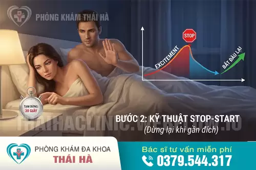 Bước 2: Kỹ thuật Stop-Start dừng và bắt đầu khi quan hệ