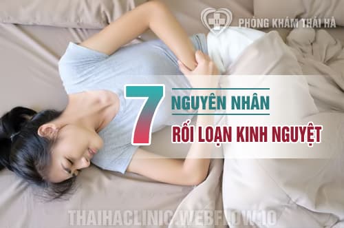 nguyên nhân gây rối loạn kinh nguyệt