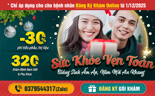 Chương trình ưu đãi gói khám nhân ngày Giáng Sinh 2025 và Chúc mừng năm mới 2026