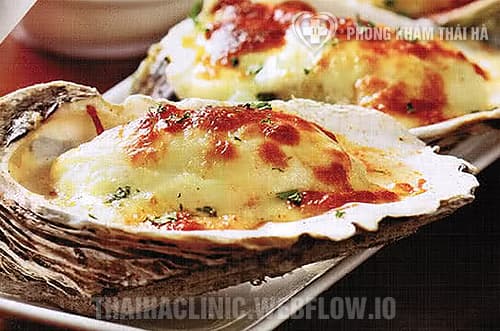 Hàu sữa nướng phô mai
