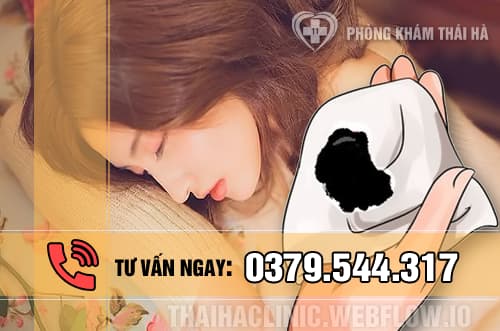 Khí hư có màu đen