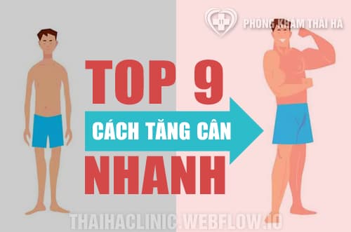 Top 9 cách tăng cân nhanh tại nhà