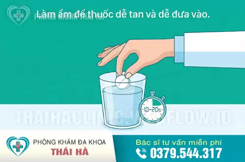 Bước 2: Chuẩn bị thuốc