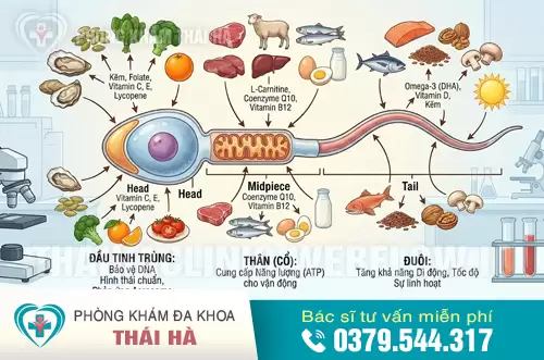 5 Siêu thực phẩm hồi sinh tinh trùng yếu